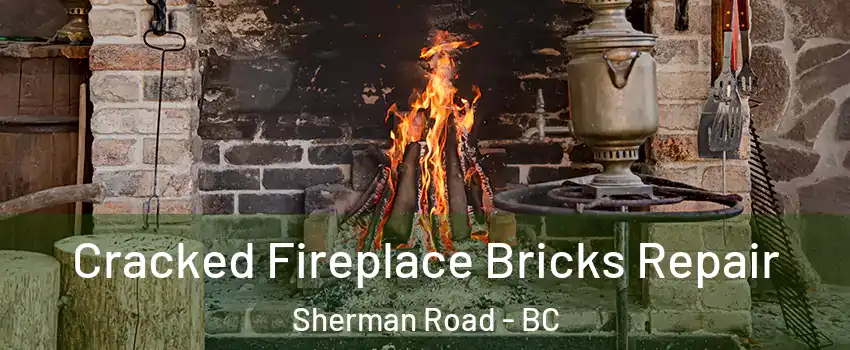  Cracked Fireplace Bricks Repair Sherman Road - BC