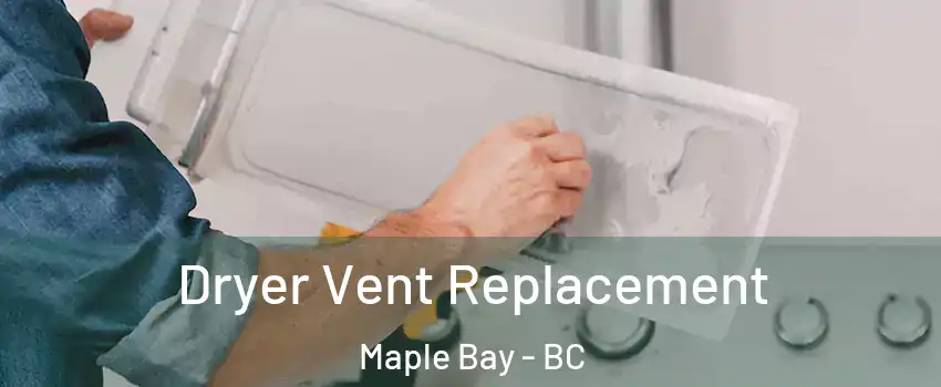  Dryer Vent Replacement Maple Bay - BC