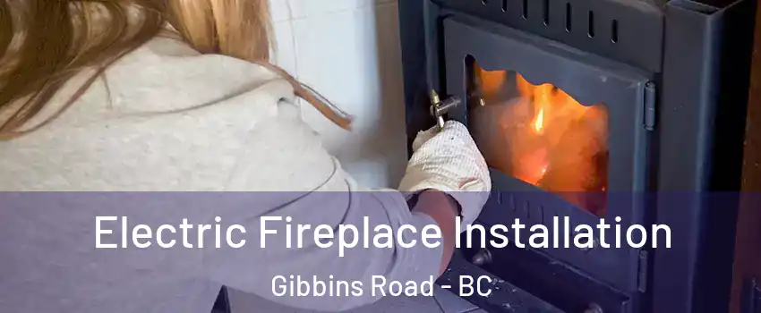  Electric Fireplace Installation Gibbins Road - BC