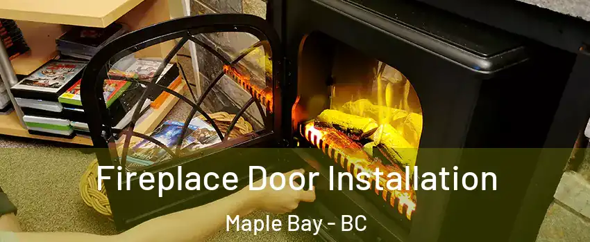  Fireplace Door Installation Maple Bay - BC