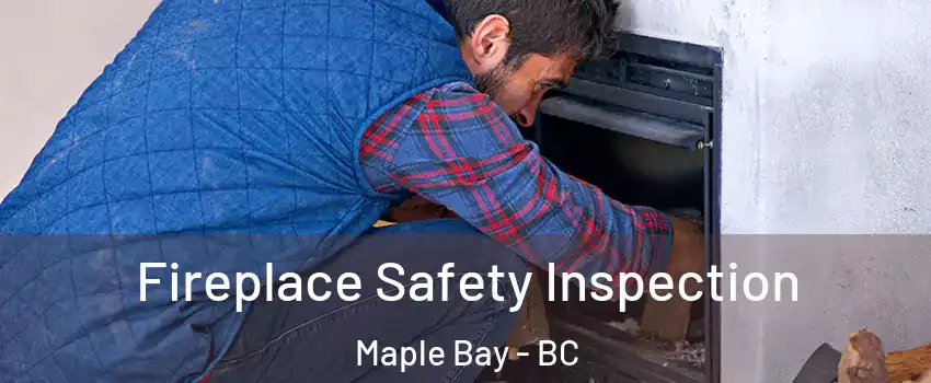  Fireplace Safety Inspection Maple Bay - BC