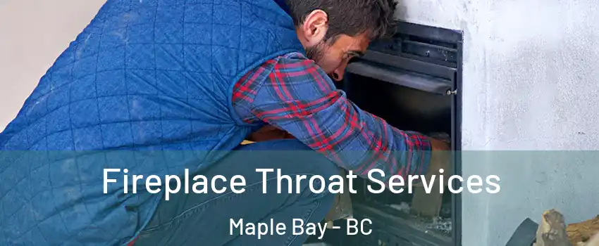  Fireplace Throat Services Maple Bay - BC