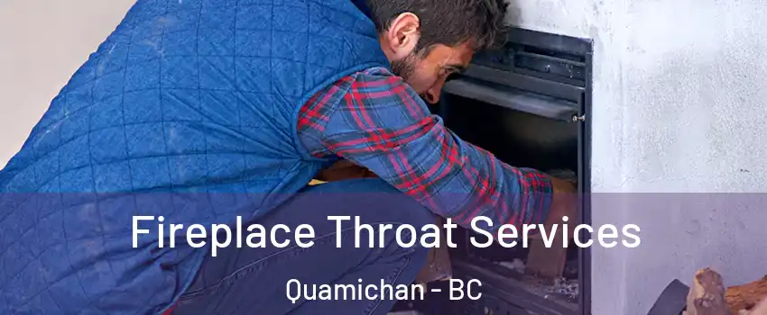  Fireplace Throat Services Quamichan - BC
