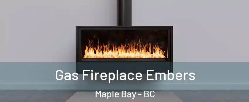 Gas Fireplace Embers Maple Bay - BC