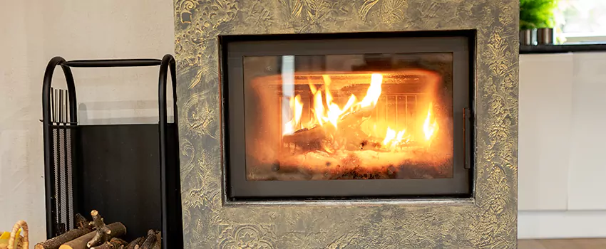 Decorative Electric Fireplace Installation in North Cowichan, BC