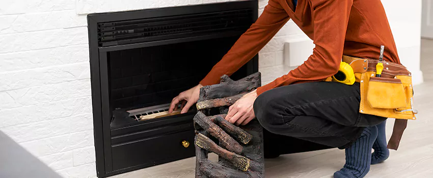 Metal Fireplace Installation in North Cowichan, British Columbia