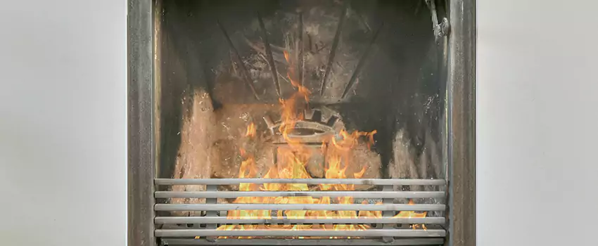 Travis Industries Linear Gas Fireplace Installation in North Cowichan, British Columbia