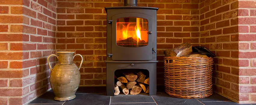 Fix Non-Working Rusted Metal Fireplace in North Cowichan, British Columbia