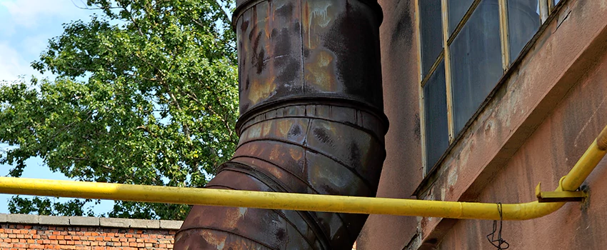 Lightning Protection Installation System for Industrial Chimneys in North Cowichan, British Columbia