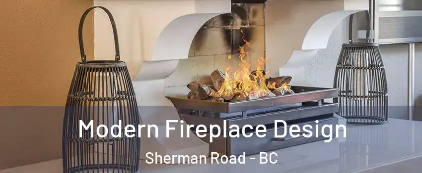  Modern Fireplace Design Sherman Road - BC