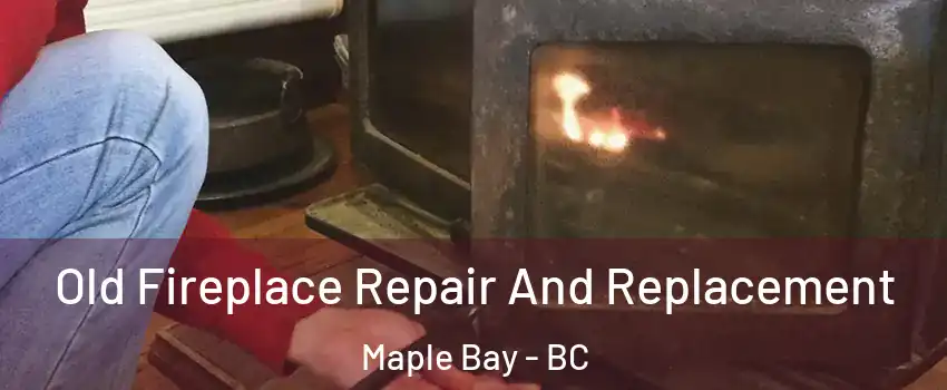  Old Fireplace Repair And Replacement Maple Bay - BC