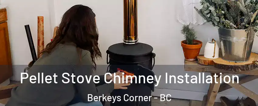  Pellet Stove Chimney Installation Berkeys Corner - BC
