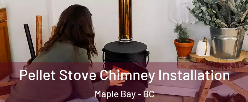  Pellet Stove Chimney Installation Maple Bay - BC